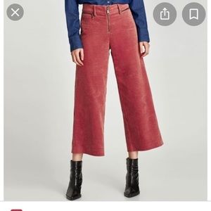 Zara Women’s Corduroy Culottes